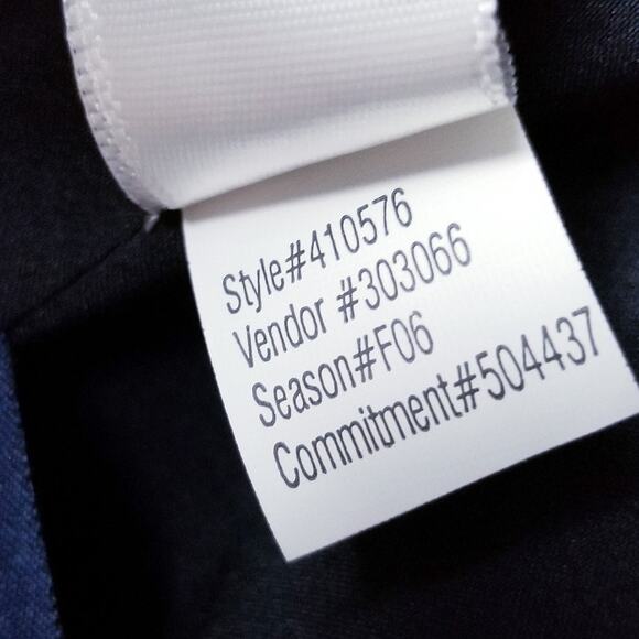 BANANA REPUBLIC Black Wool Blazer - Size 4P New With Tags - Picture 7 of 8